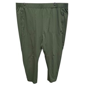 Trajectory men’s green active wear jogger pants pull on size 2xl
